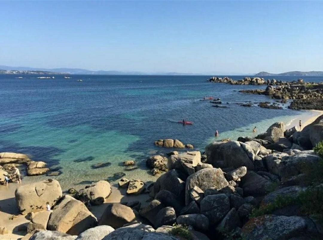 O Pazo Villa O Grove Exteriör bild